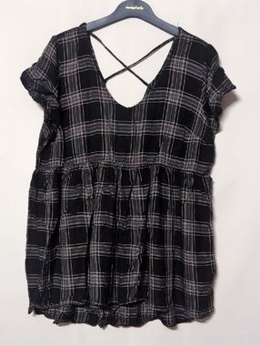 Torrid Plaid Blouse
